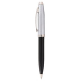 Sheaffer 100 Black/Brushed Chrome CT Ballpoint Pen A9313