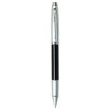 Sheaffer 100 Black/Brushed Chrome CT Roller Ball Pen A9313