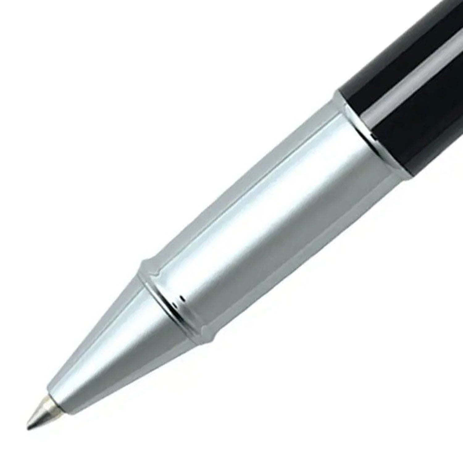 Sheaffer 100 Black/Brushed Chrome CT Roller Ball Pen A9313