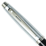 Sheaffer 100 Black/Brushed Chrome CT Roller Ball Pen A9313