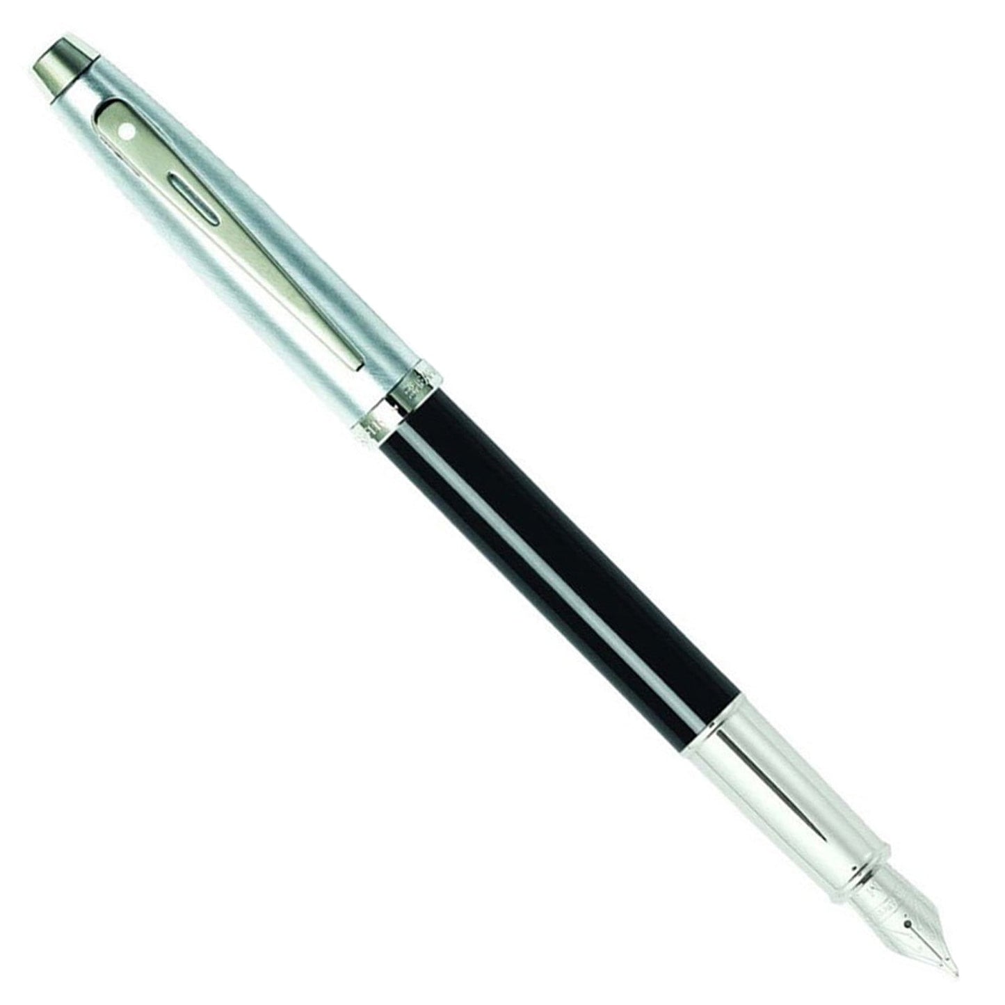 Sheaffer 100 Black/Chrome CT Fountain Pen