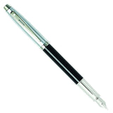 Sheaffer 100 Black/Chrome CT Fountain Pen