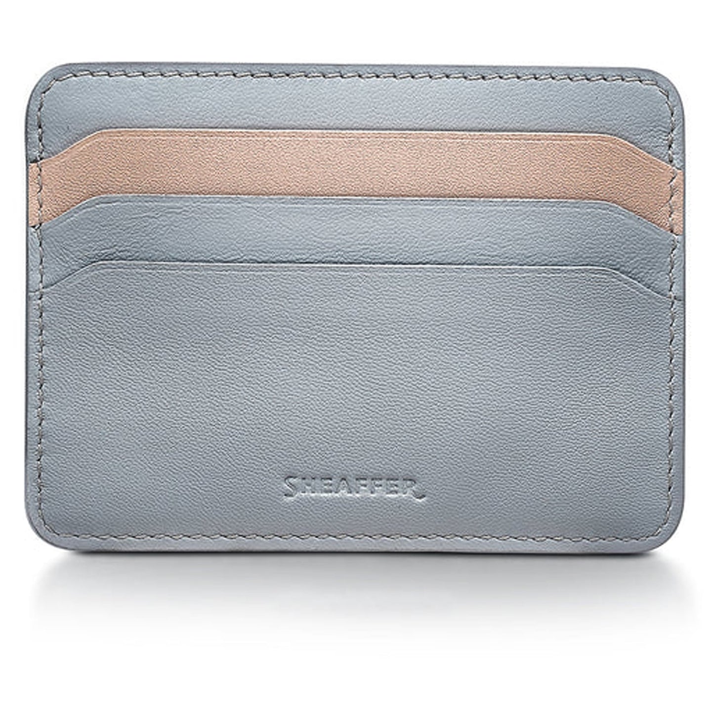 Sheaffer Expressions 100 Blue/Pink Pearlised Gradient CT Ballpoint Pen + Credit Card Holder Gift Set G9376