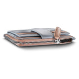 Sheaffer Expressions 100 Blue/Pink Pearlised Gradient CT Ballpoint Pen + Wallet Gift Set G9376