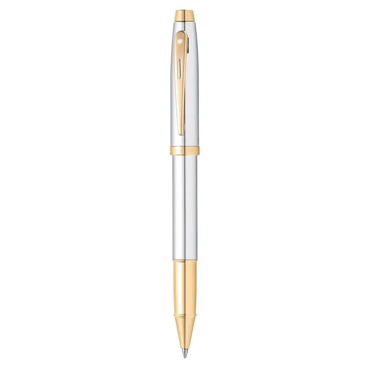Sheaffer 100 Bright Chrome GT Roller Ball Pen A9340