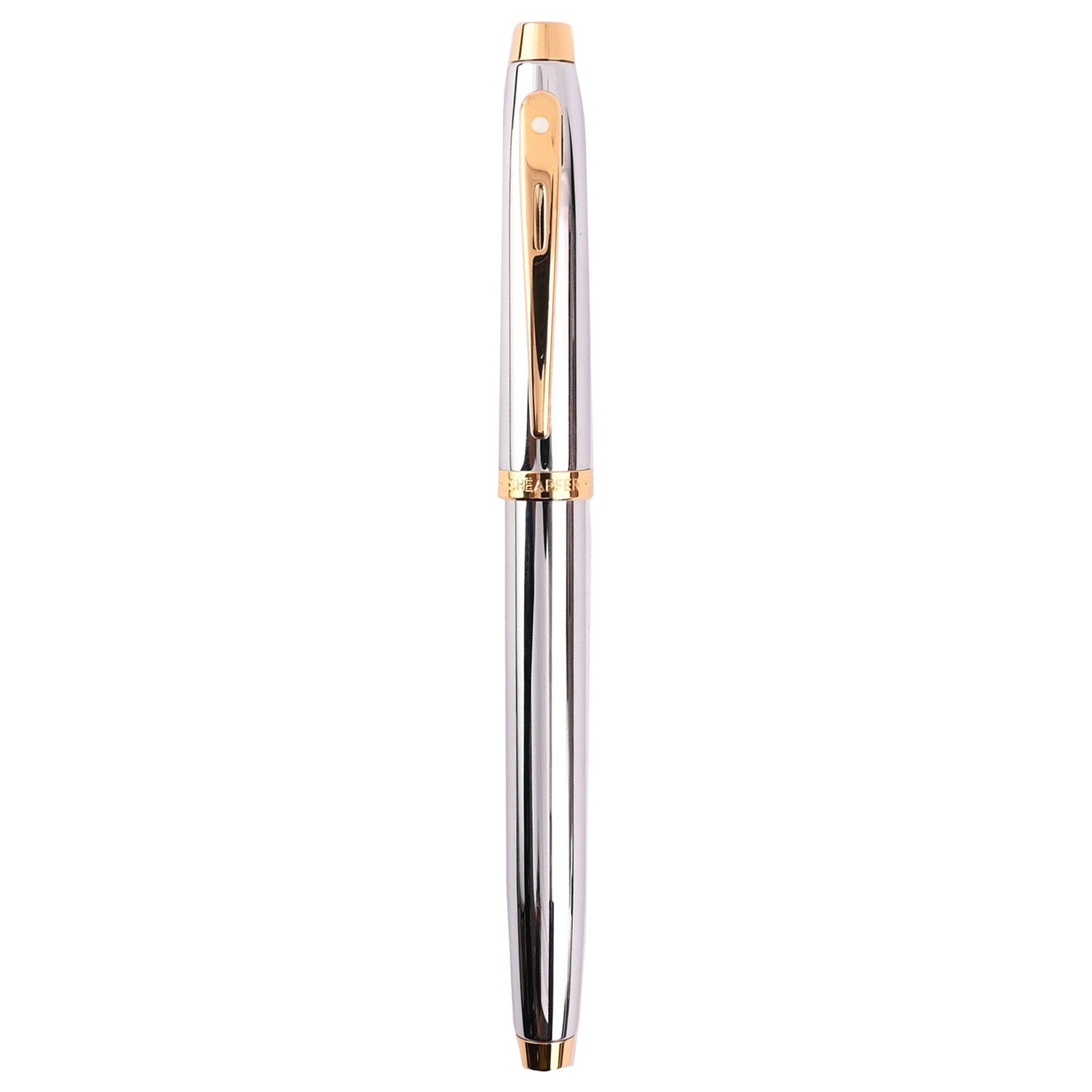 Sheaffer 100 Bright Chrome GT Roller Ball Pen A9340