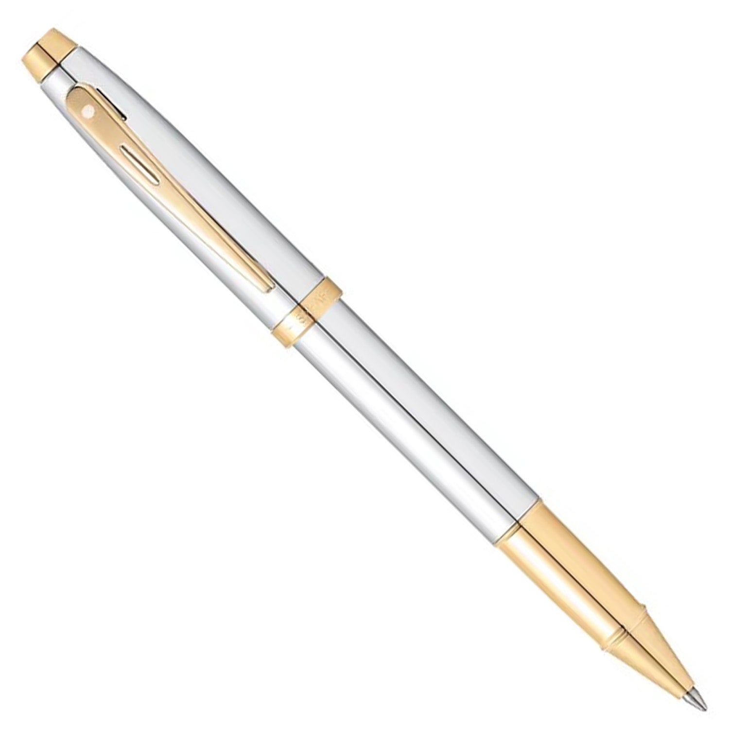 Sheaffer 100 Bright Chrome GT Roller Ball Pen A9340
