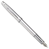 Sheaffer 100 Brushed Chrome CT Fountain Pen