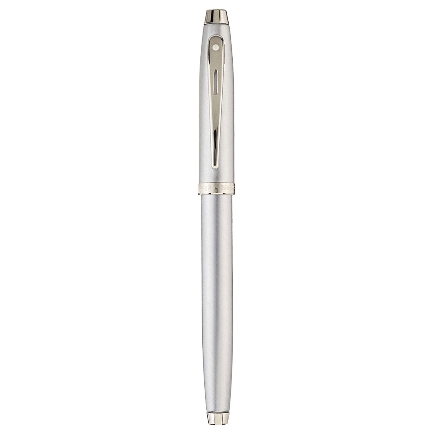 Sheaffer 100 Brushed Chrome CT Roller Ball Pen A9306