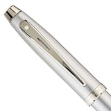 Sheaffer 100 Brushed Chrome CT Roller Ball Pen A9306