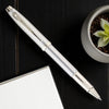Sheaffer 100 Brushed Chrome CT Roller Ball Pen A9306