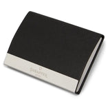 Sheaffer 100 Glossy Black CT Ballpoint Pen + Business Card Holder Gift Set G9338