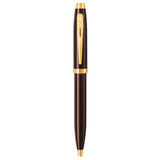 Sheaffer 100 Coffee Brown GT Ballpoint Pen A9370