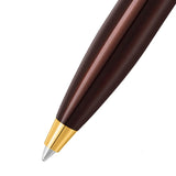 Sheaffer 100 Coffee Brown GT Ballpoint Pen A9370