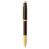 Sheaffer 100 Coffee Brown GT Fountain Pen