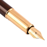 Sheaffer 100 Coffee Brown GT Fountain Pen