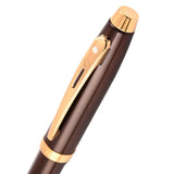 Sheaffer 100 Coffee Brown GT Fountain Pen