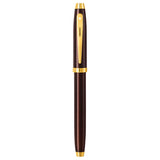 Sheaffer 100 Coffee Brown GT Roller Ball Pen A9370