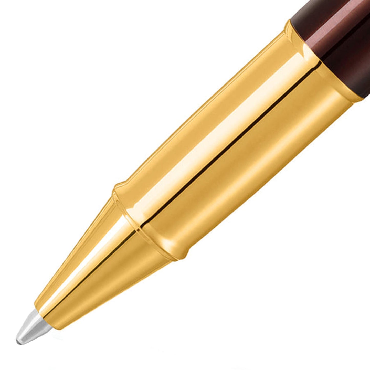 Sheaffer 100 Coffee Brown GT Roller Ball Pen A9370
