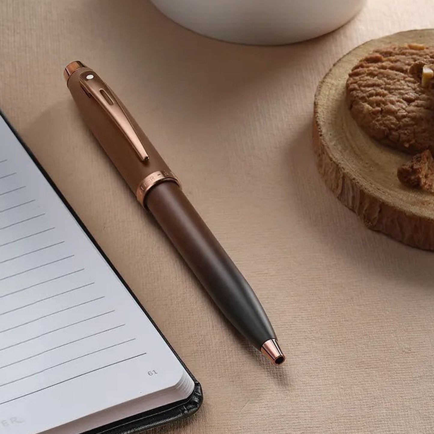 Sheaffer 100 Coffee Edition Matte Brown PVD Ballpoint Pen E9374 (Limited Edition)
