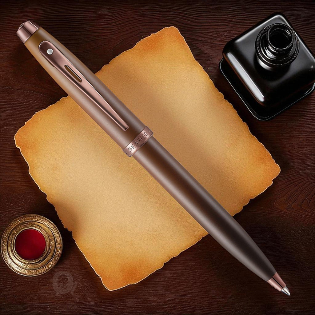 Sheaffer 100 Coffee Edition Matte Brown PVD Ballpoint Pen E9374 (Limited Edition)