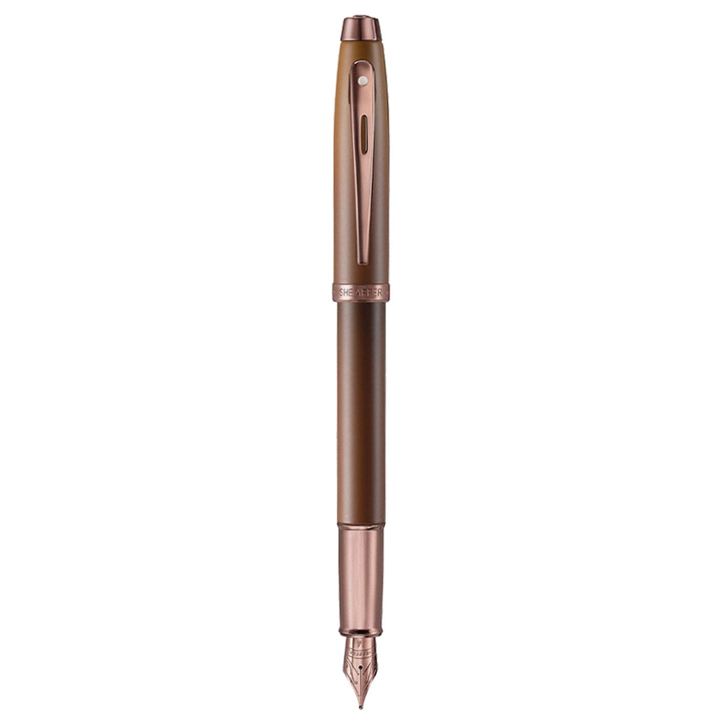 sheaffer-100-coffee-edition-matte-brown-pvd-fountain-pen-limited edition
