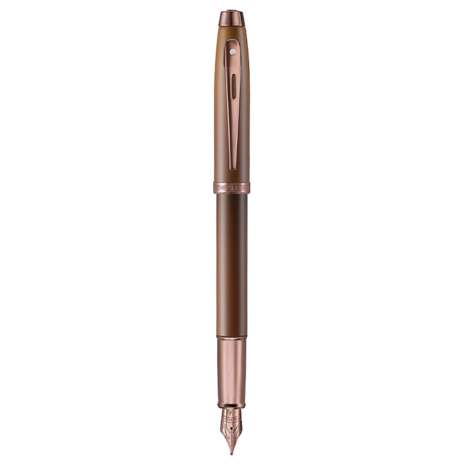 sheaffer-100-coffee-edition-matte-brown-pvd-fountain-pen-limited edition