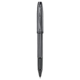 Sheaffer 100 Shiny Dark Grey PVD Roller Ball Pen E9375-RB