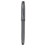 Sheaffer 100 Shiny Dark Grey PVD Roller Ball Pen E9375-RB
