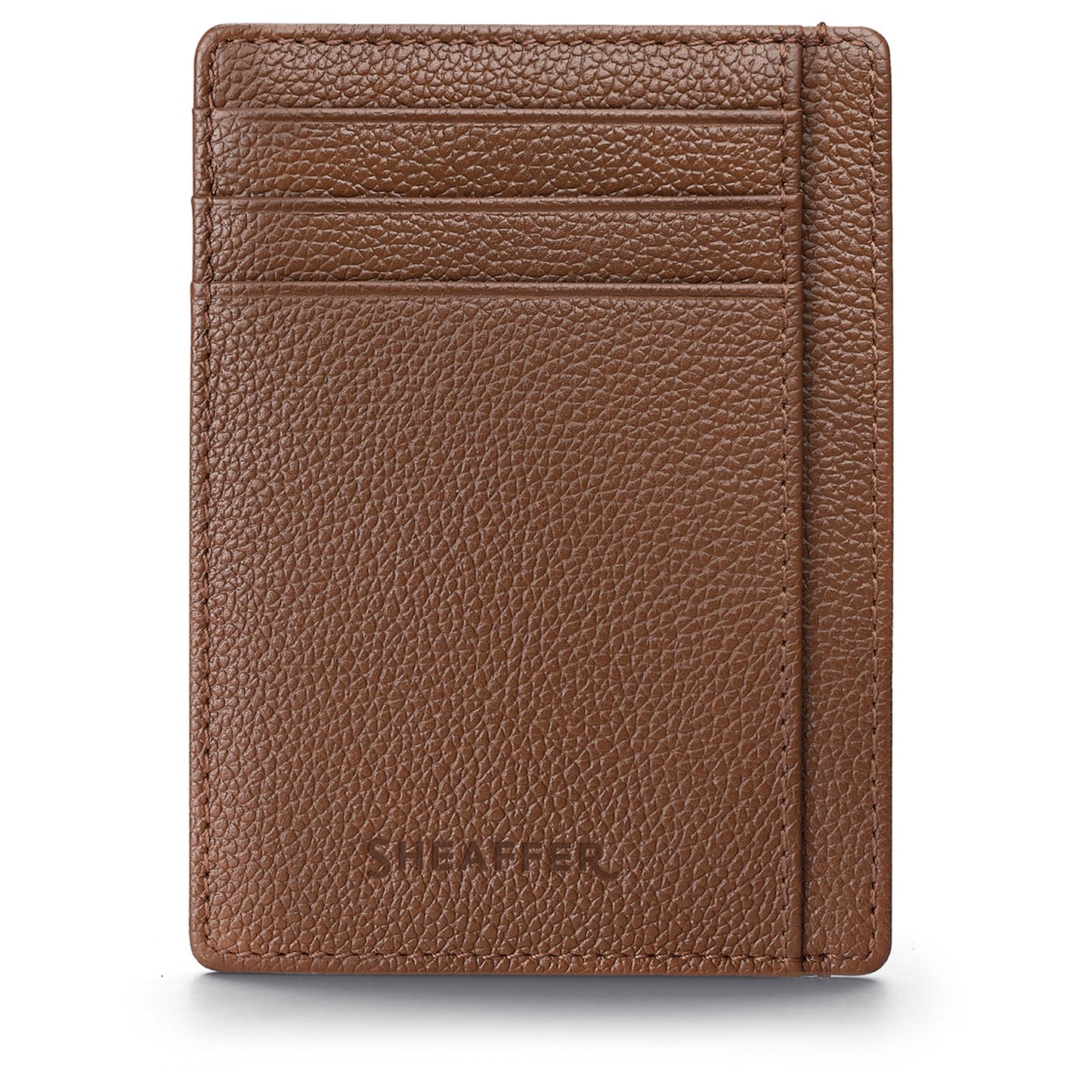 Sheaffer 100 Glossy Brown GT Ballpoint Pen + Credit Card Holder Gift Set G9370