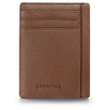 Sheaffer 100 Glossy Brown GT Ballpoint Pen + Credit Card Holder Gift Set G9370