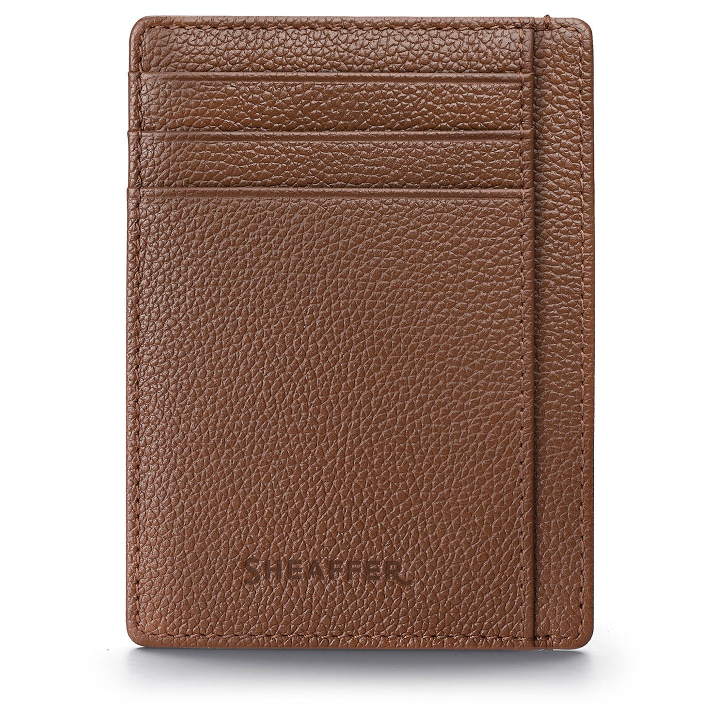 Sheaffer 100 Glossy Brown GT Ballpoint Pen + Credit Card Holder Gift Set G9370