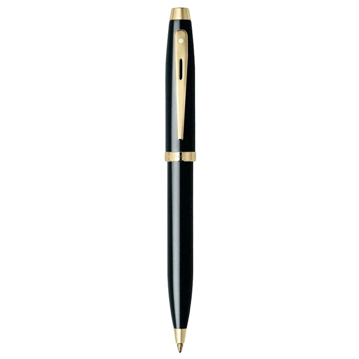 Sheaffer 100 Glossy Black GT Ballpoint Pen A9322