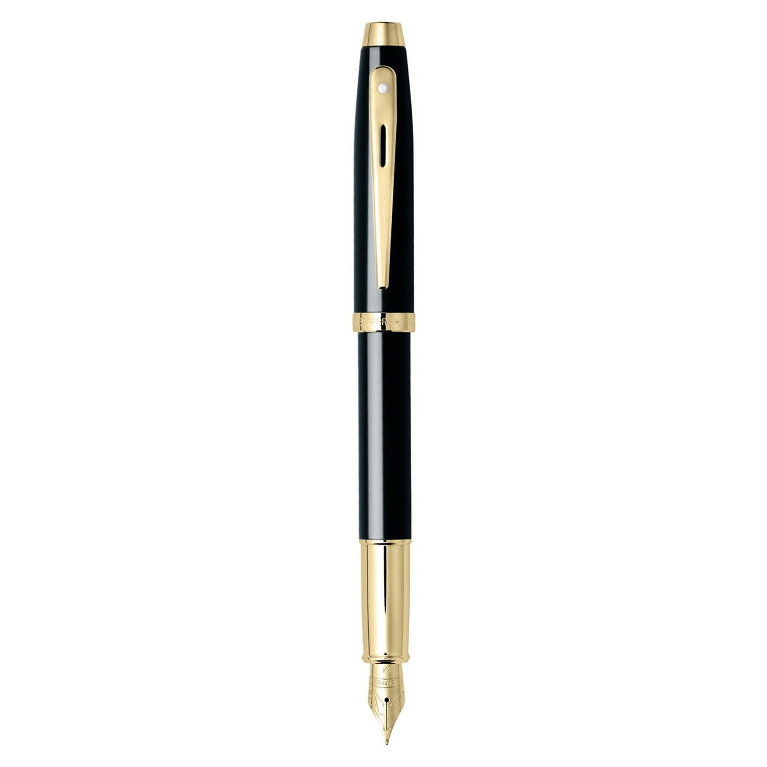 Sheaffer 100 Glossy Black GT Fountain Pen