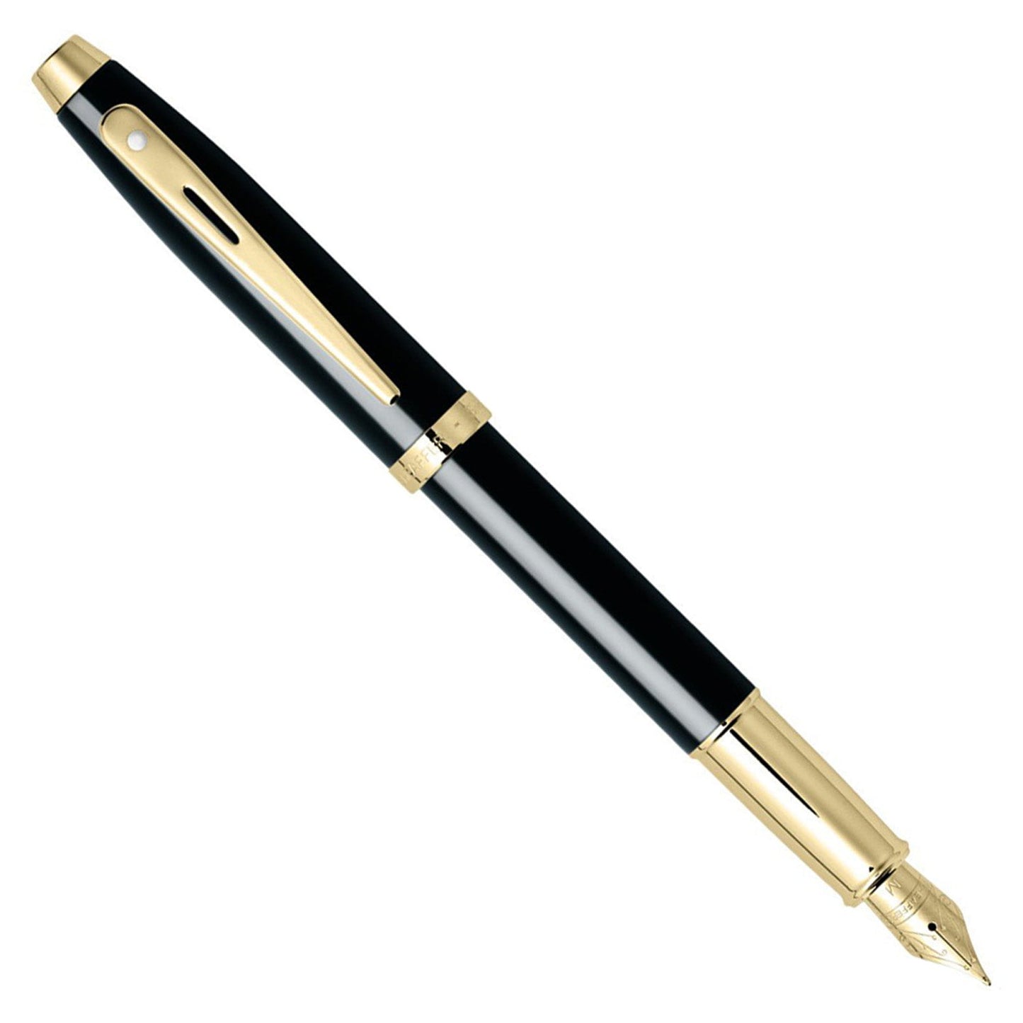 Sheaffer 100 Glossy Black GT Fountain Pen