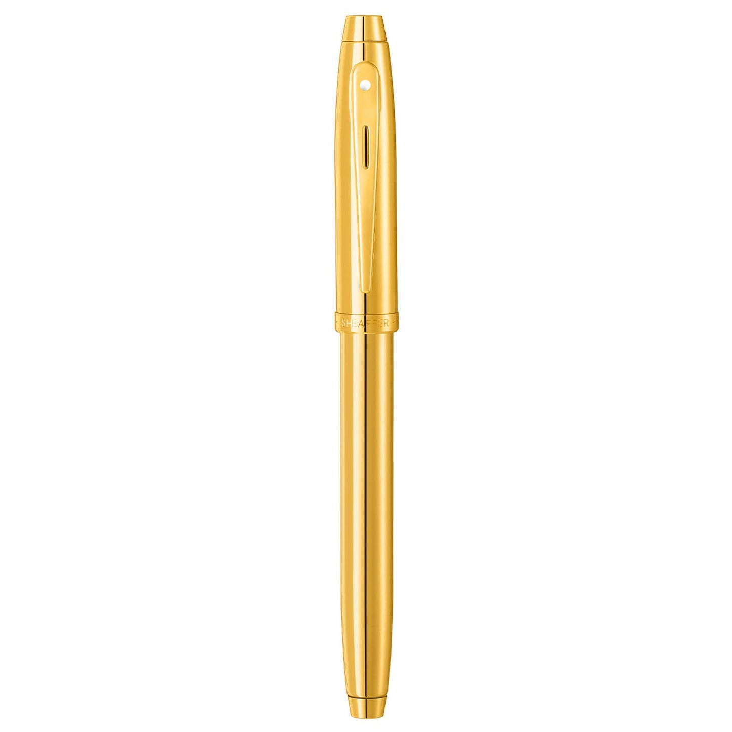 Sheaffer 100 Glossy Gold GT Fountain Pen