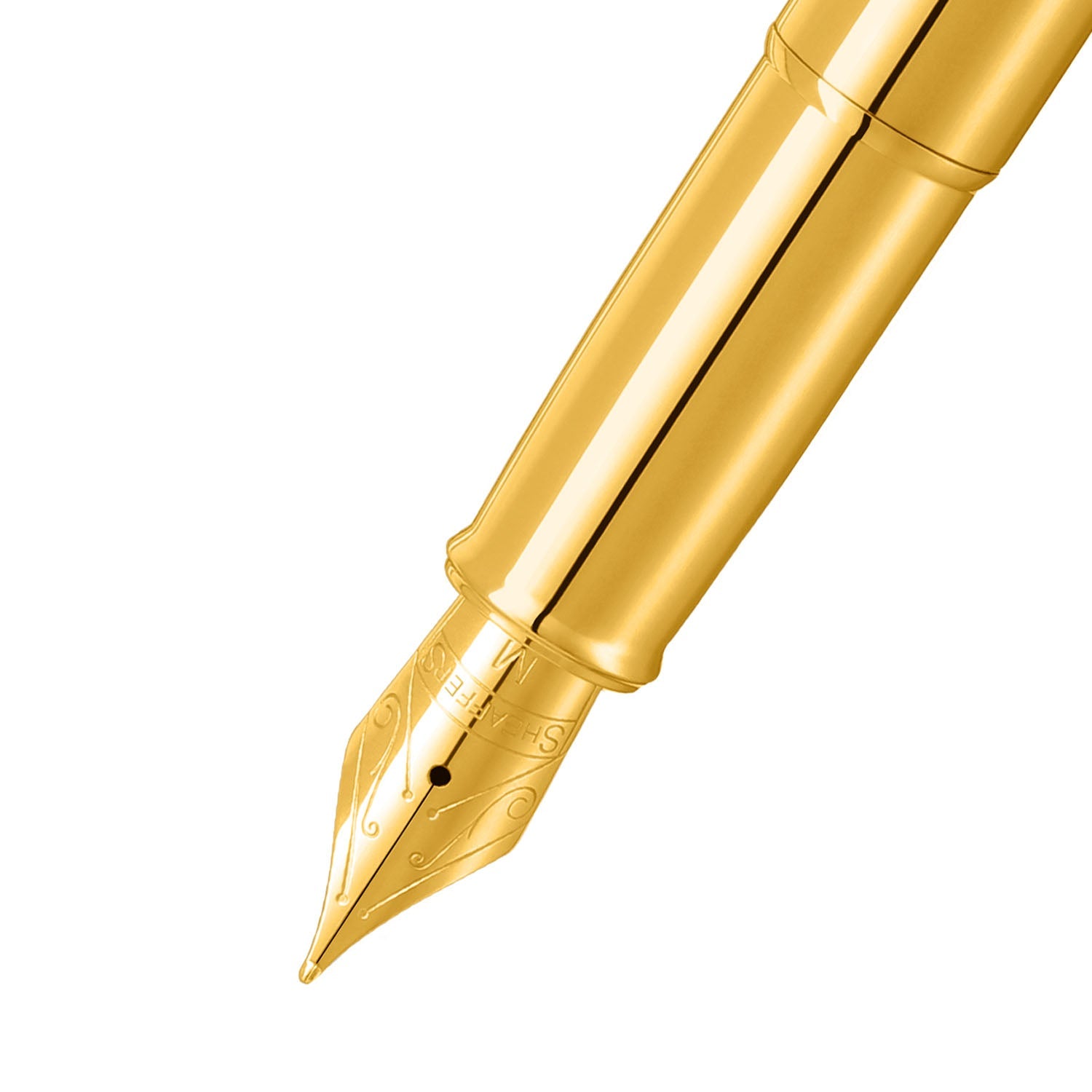 Sheaffer 100 Glossy Gold GT Fountain Pen
