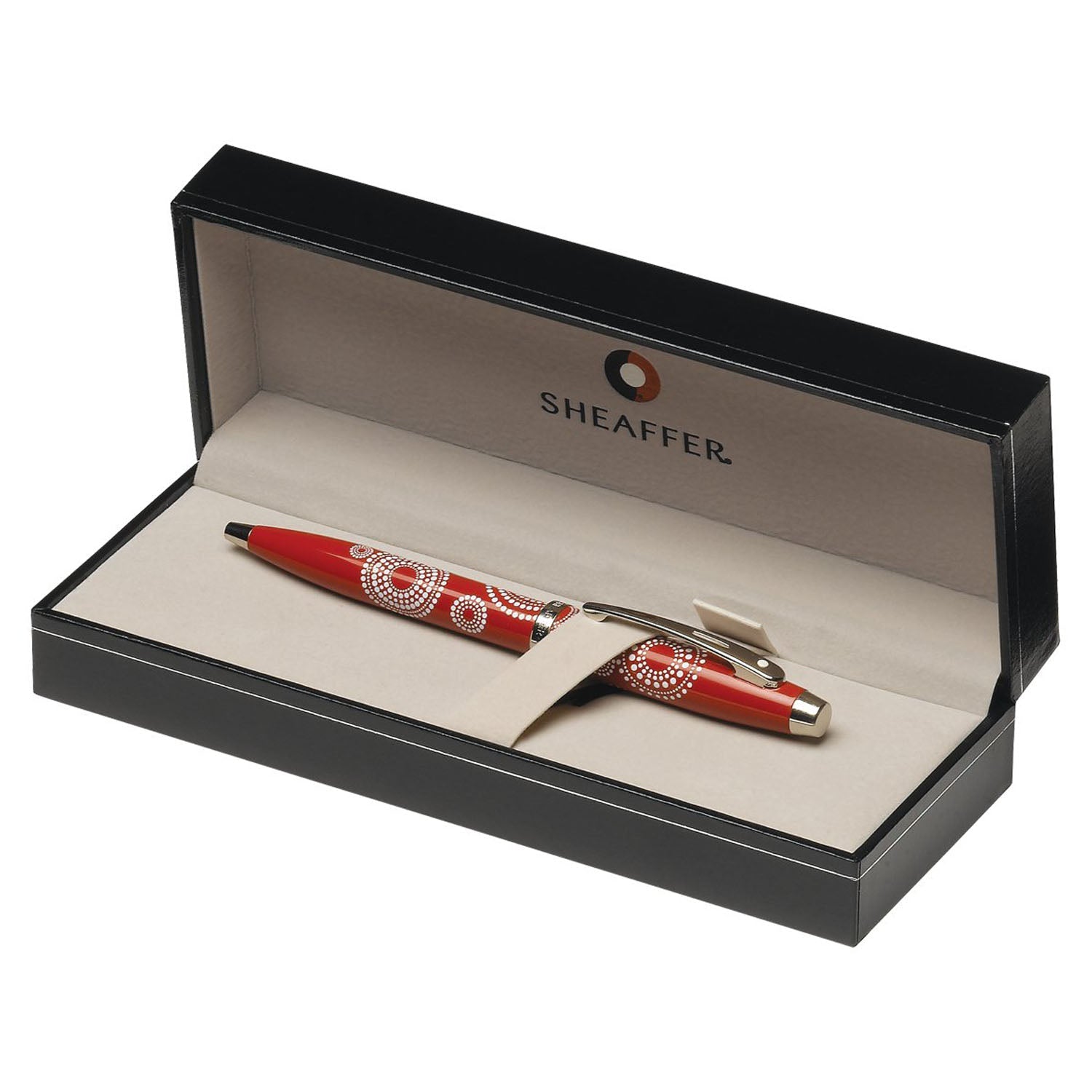 Sheaffer 100 Glossy Red CT Ballpoint Pen A9272