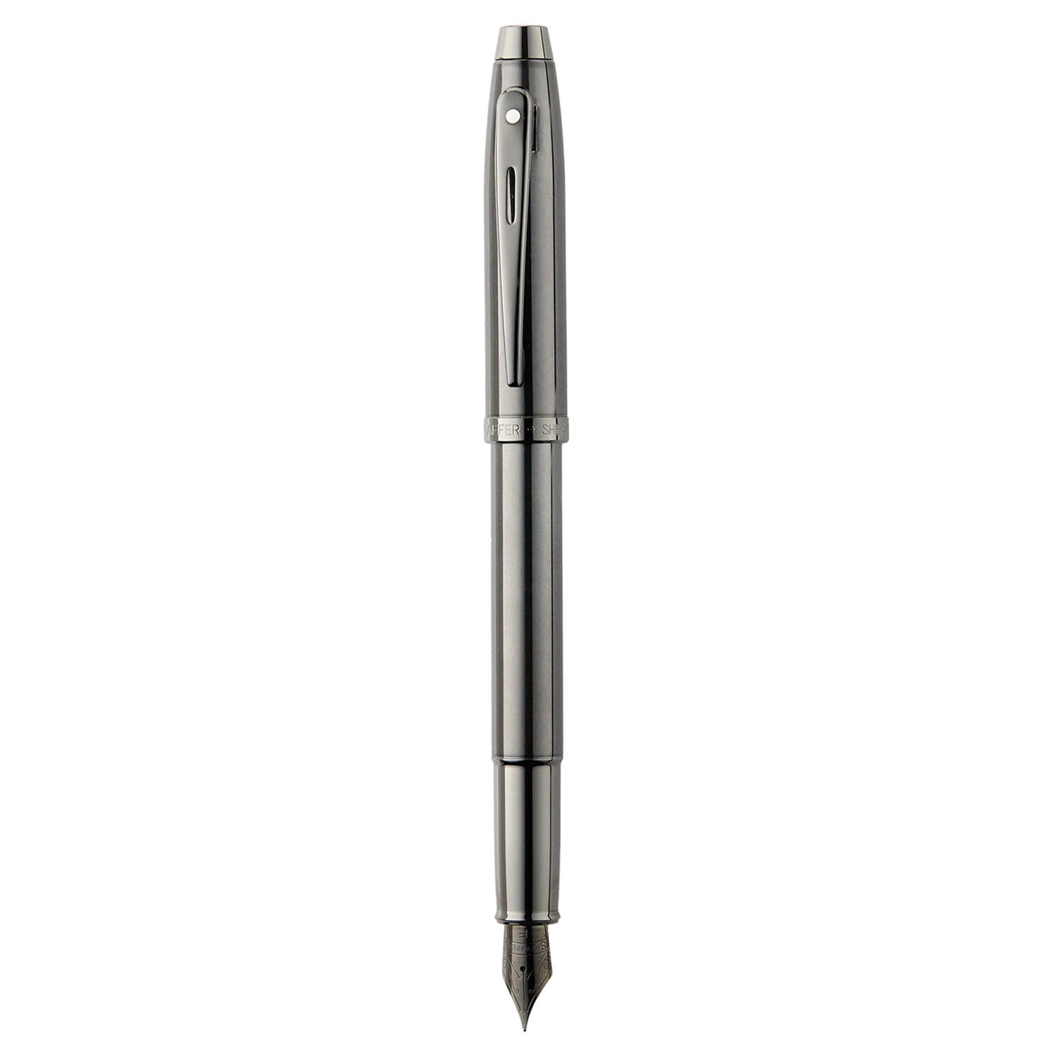 Sheaffer 100 Gunmetal Grey PVD Fountain Pen