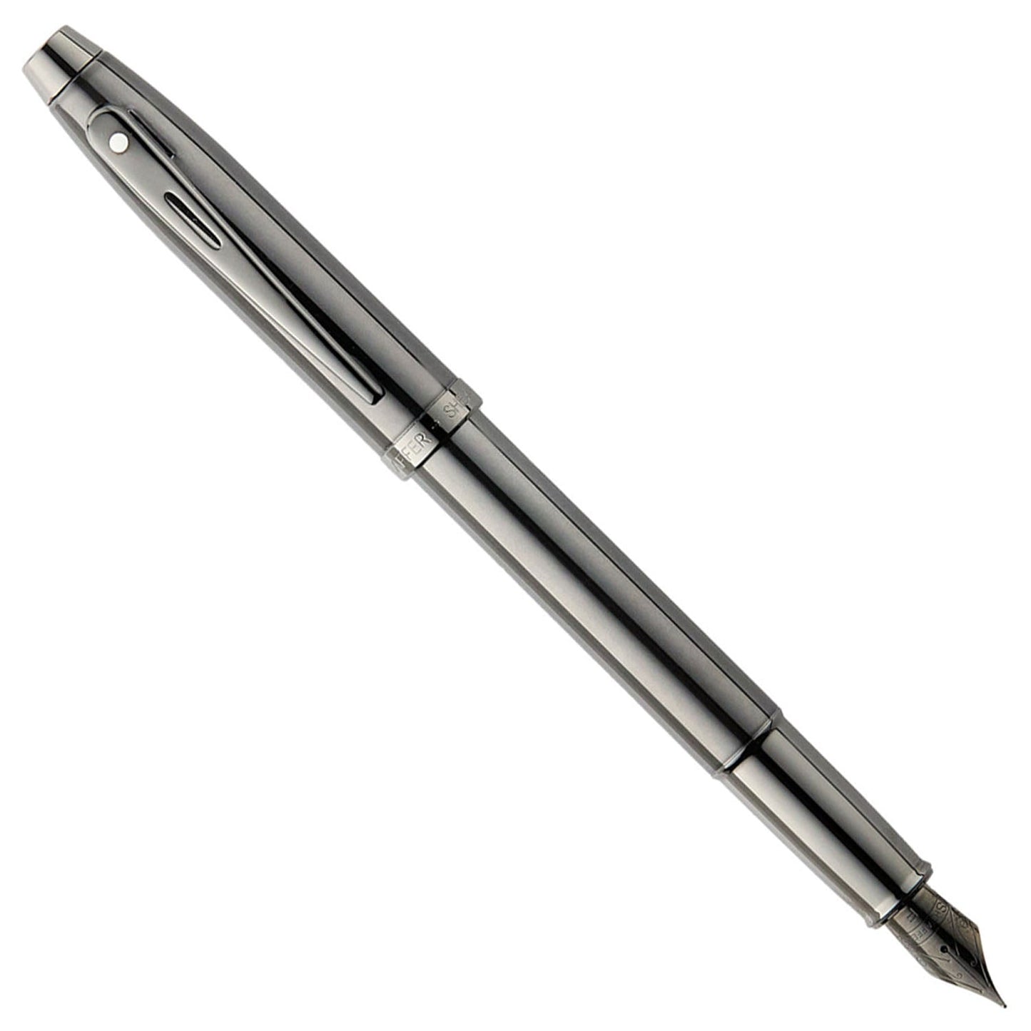 Sheaffer 100 Gunmetal Grey PVD Fountain Pen