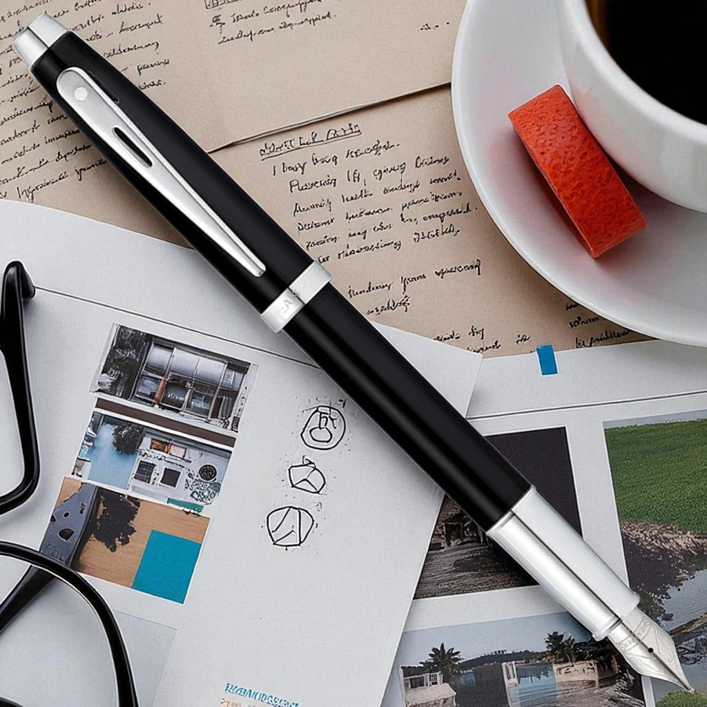 Sheaffer 100 Matte Black CT Fountain Pen