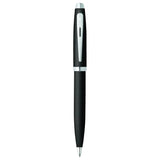 Sheaffer 100 Matte Black CT Ballpoint Pen + Business Card Holder Gift Set G9317