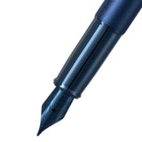 Sheaffer 100 Satin Blue PVD Fountain Pen