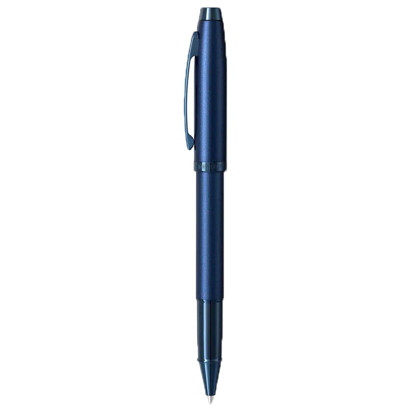 Sheaffer 100 Satin Blue PVD Roller Ball Pen A9371