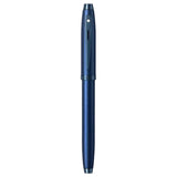 Sheaffer 100 Satin Blue PVD Roller Ball Pen A9371