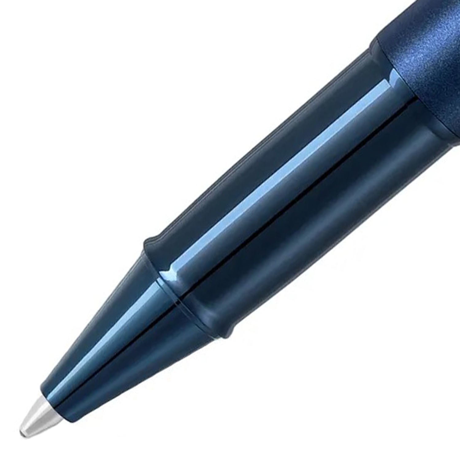 Sheaffer 100 Satin Blue PVD Roller Ball Pen A9371
