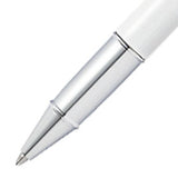 Sheaffer 100 White/Brushed Chrome CT Roller Ball Pen A9324