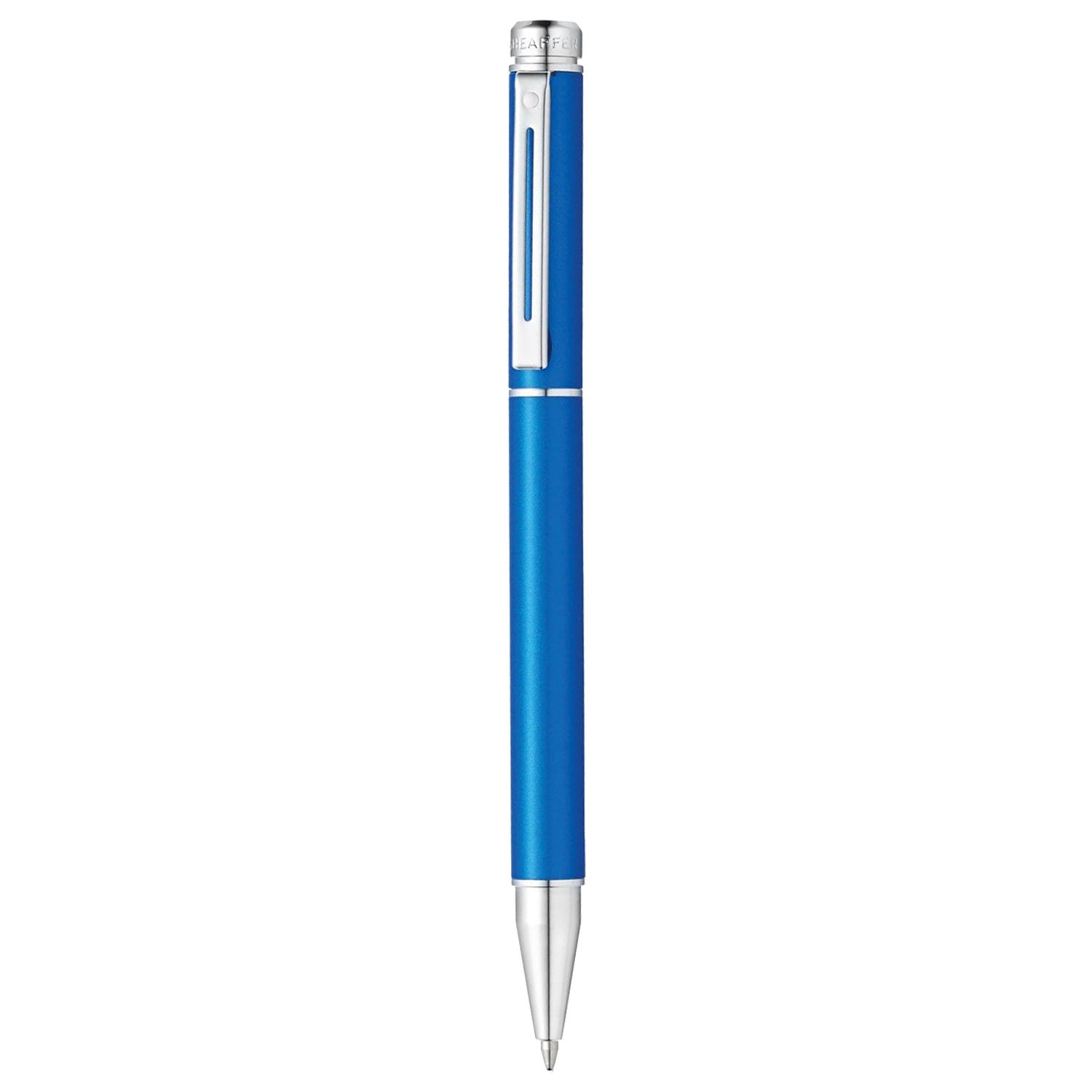 Sheaffer 200 Matte Metallic Blue CT Ballpoint Pen A9155