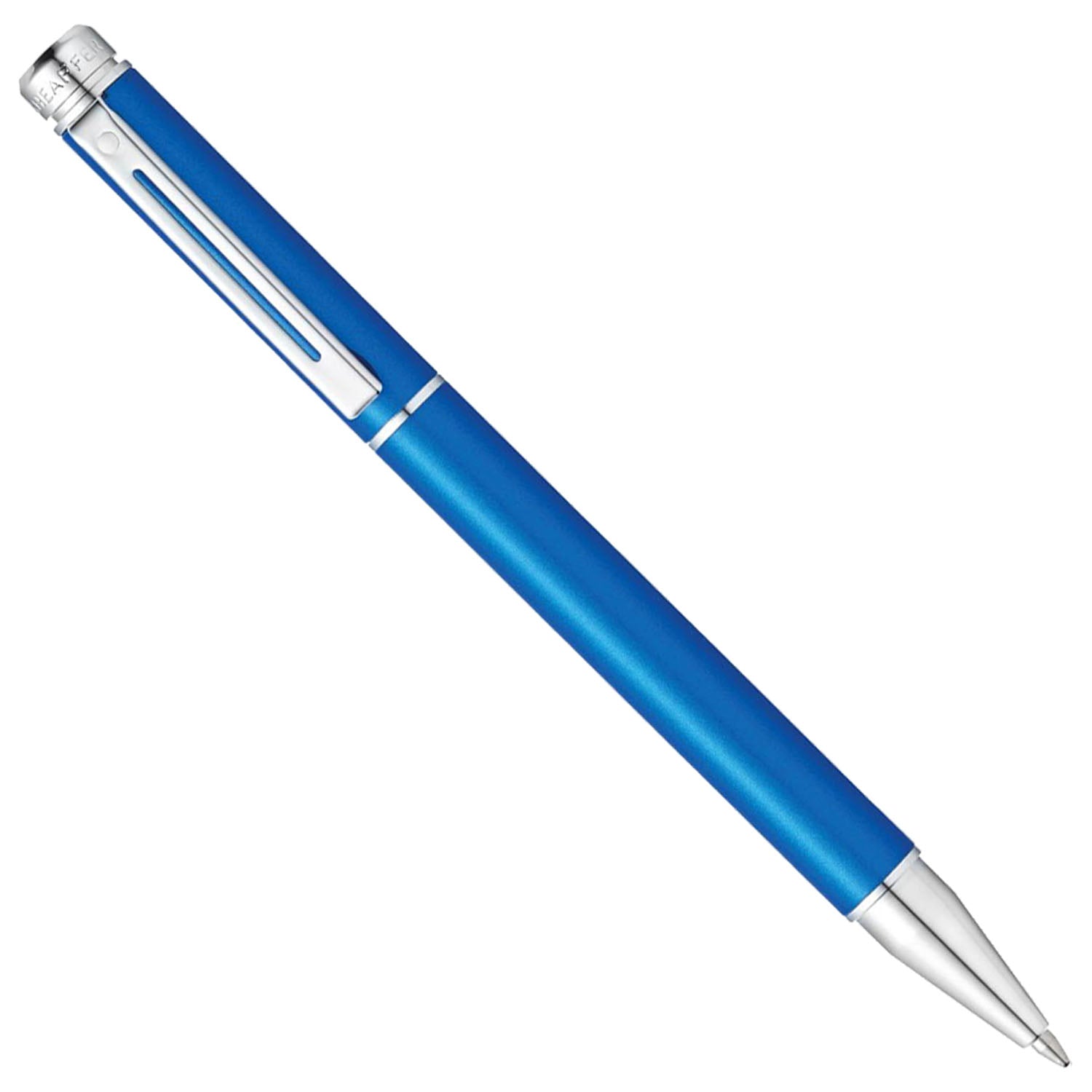 Sheaffer 200 Matte Metallic Blue CT Ballpoint Pen A9155