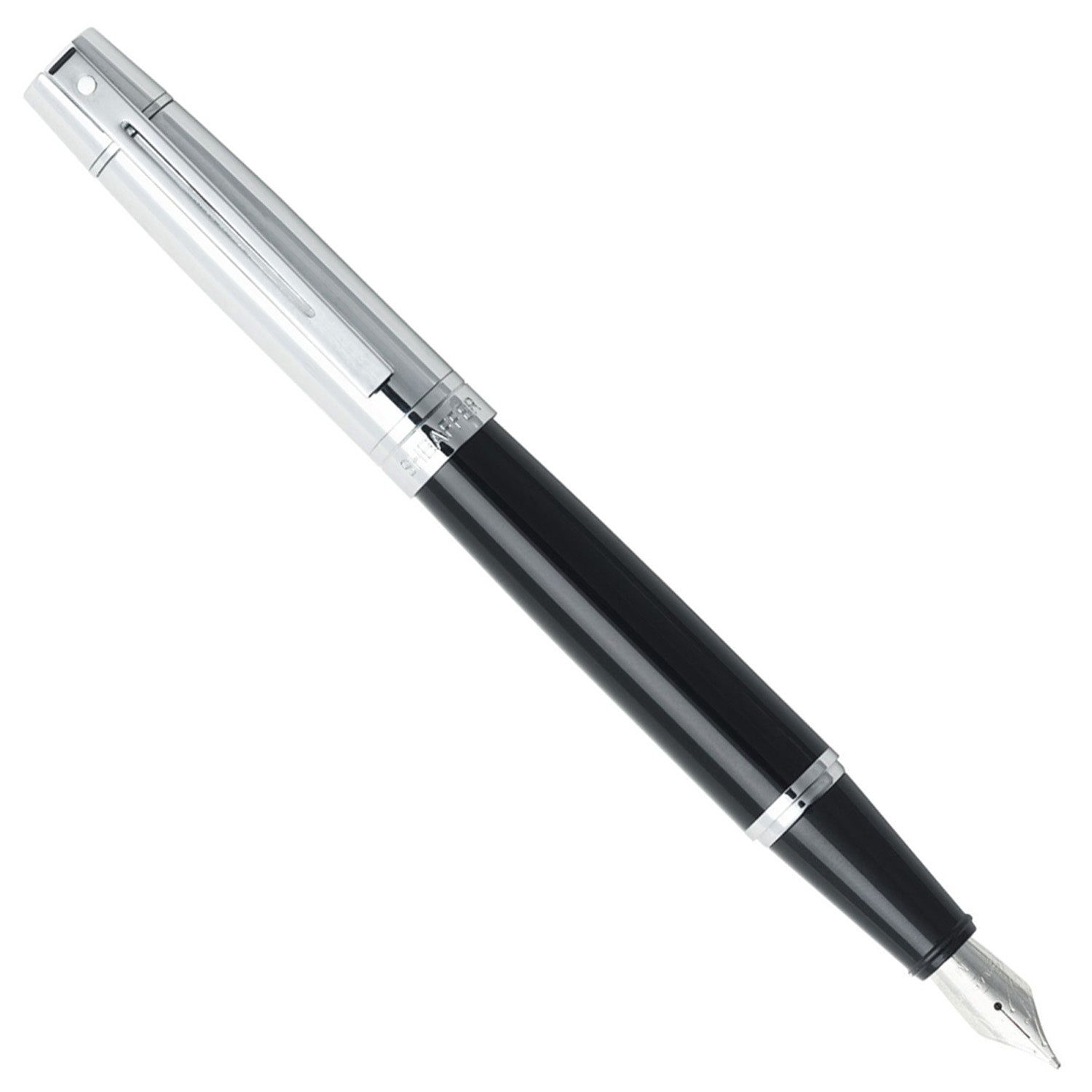 Sheaffer 300 Black/Chrome CT Fountain Pen